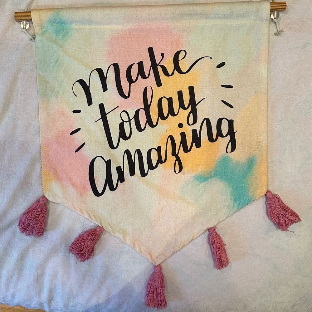 Wall Tapestry Hippie Boho Art Tassels Make Today Amazing
